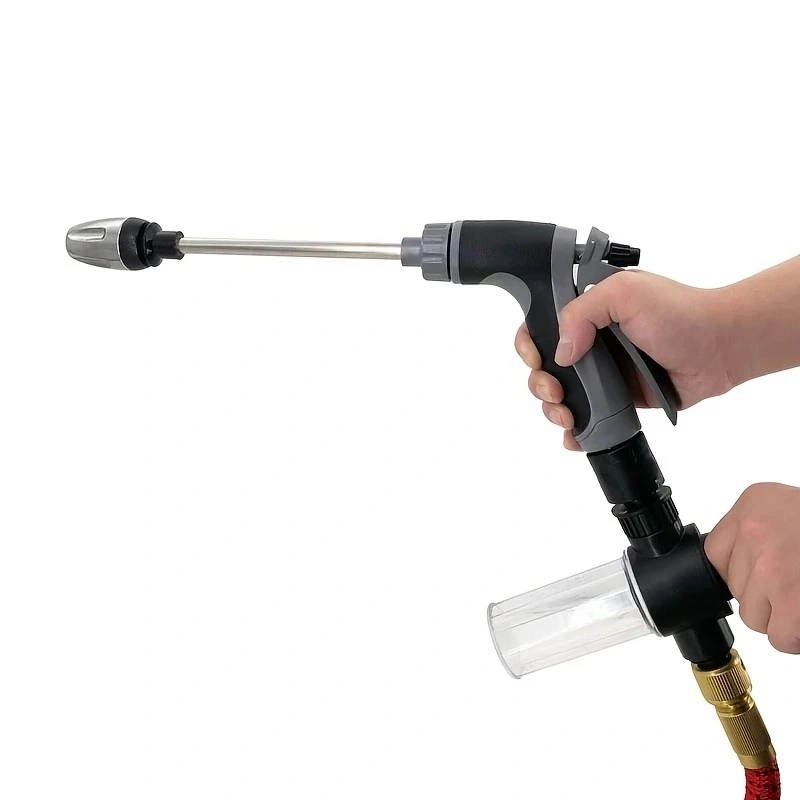 1PCS Car Wash High Pressure Water Gun Spray Nozzle Car Washers For Auto Home Garden Portable Washer Car Cleaning Accessories