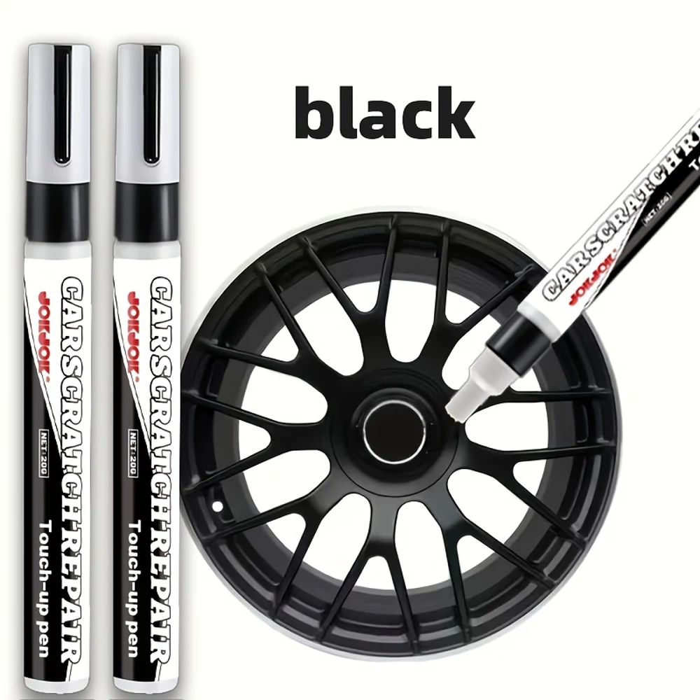 Universal New Car Touch-Up Pen 20g– Exact-Match OEM Color Scratch & Alloy Wheel Chip Repair, Fine-Tip Multi-Color Body Coating