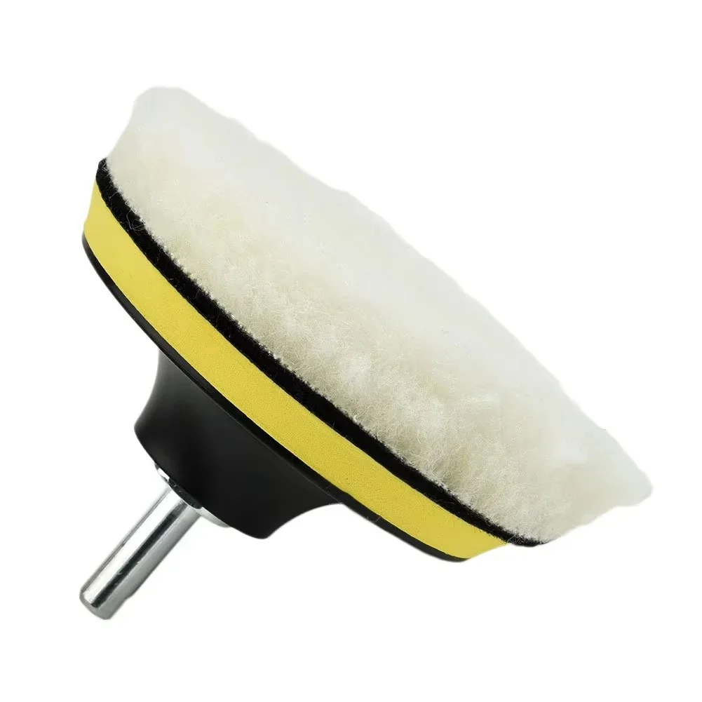KKJOY 4" Pads Polishing Wheel for Electric Drill Polisher Sanding And Buffing Accessory