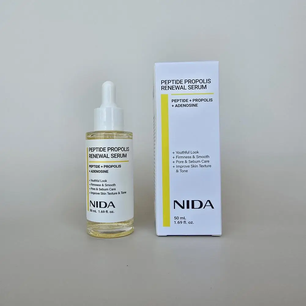 NIDA Propolis Peptide Facial Serum Nourishing Moisturizing Serum Face Original Skin Care Rejuvenation Firming&Smoothing Cream