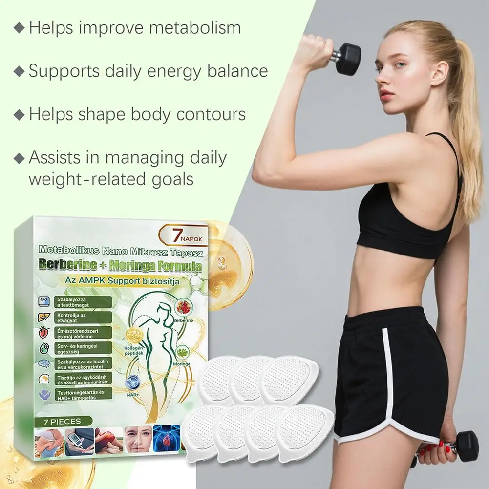 1/2/3 Boxes Moringa Nano Microneedle Patch Mild Natural Patches Moisturizing Firming Skin for Women & Men Nano Microdarts Patch