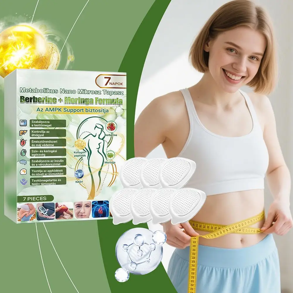 1/2/3 Boxes Moringa Nano Microneedle Patch Mild Natural Patches Moisturizing Firming Skin for Women & Men Nano Microdarts Patch
