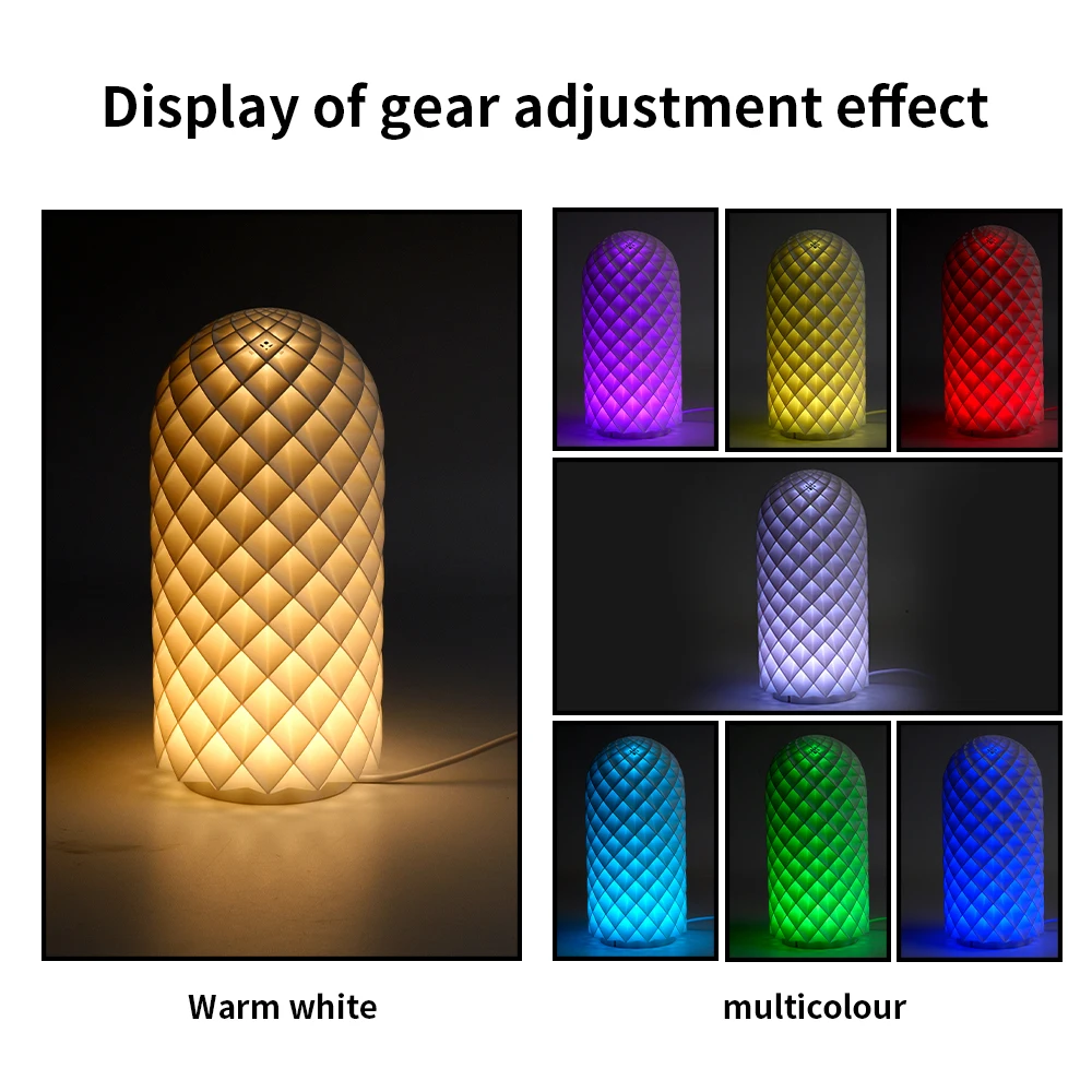3D Printer Part For Bambu Lab LED Lamp Kit 001 DIY Model Hardware Without Shell Warm White DC 5V 3D Printer Adjustable Light Kit