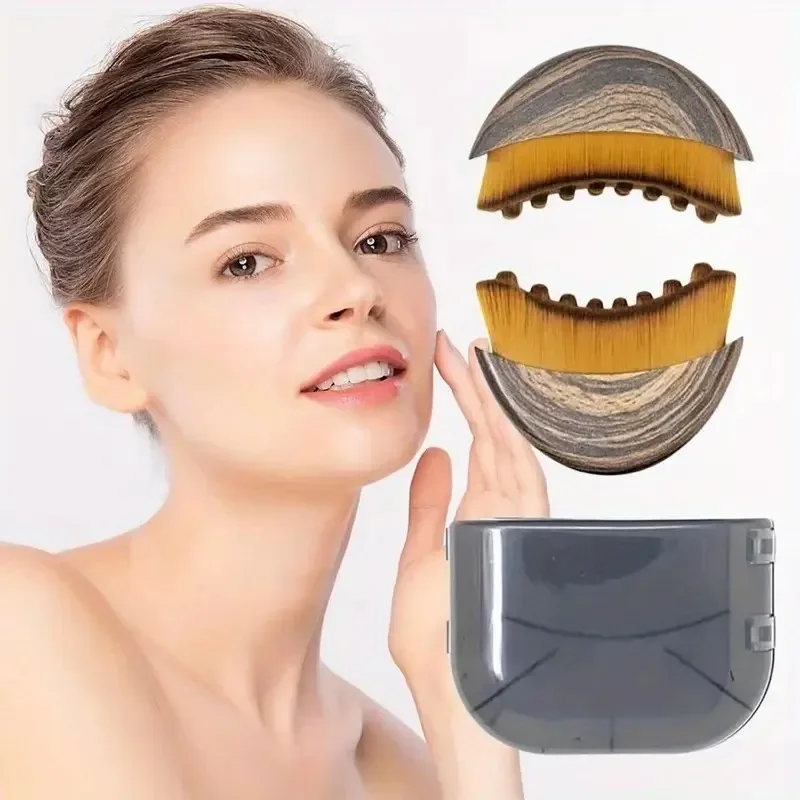 Lymphatic Contour Face Brush,Chin &Jawline Sculpting,Drainage Massager for Face,Ergonomically Designed to Fit The Skin Precisely