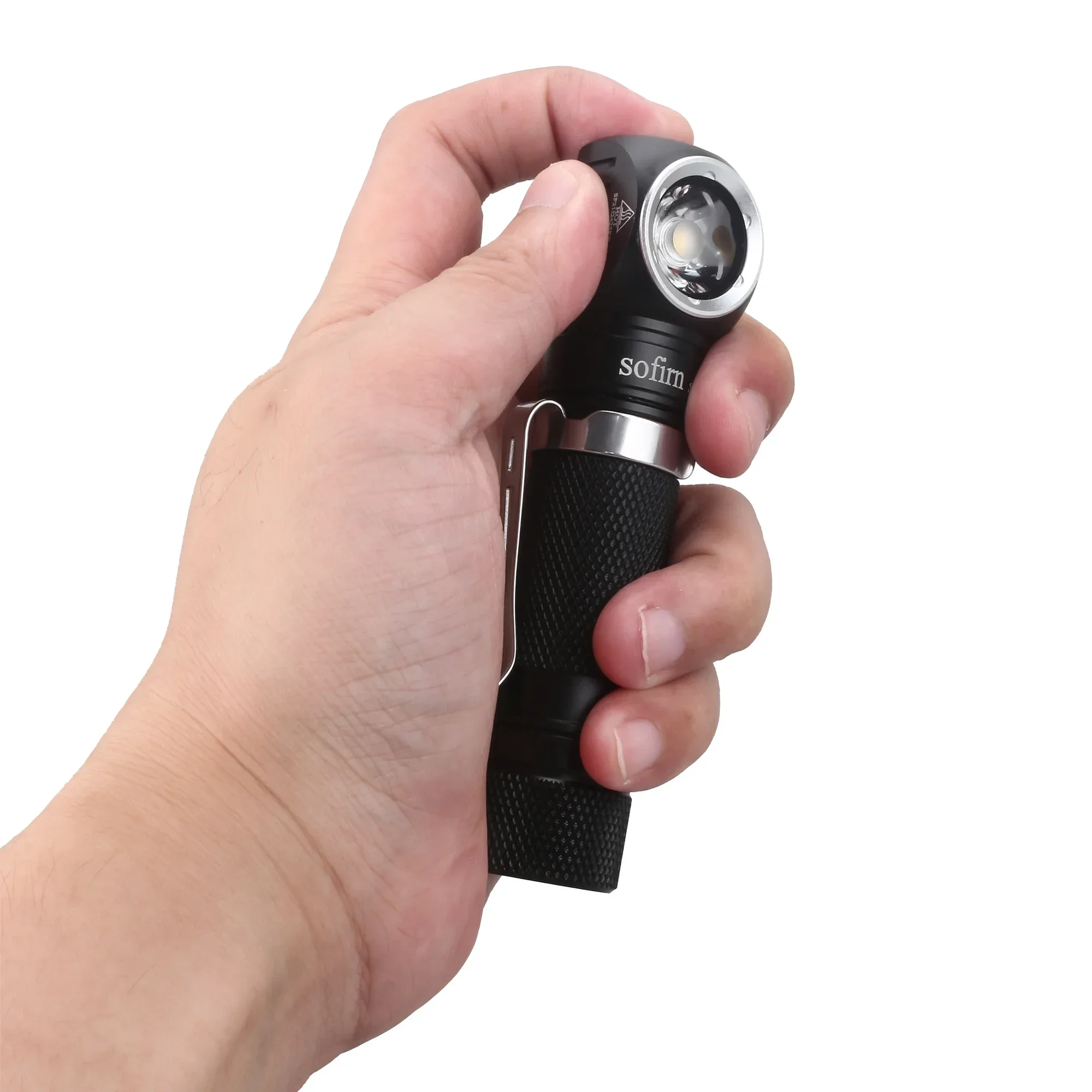 Sofirn-SP40A 1200lm Headlamp TN-3535 18650 Rechargeable Headlight TIR Optics Lens USB C Flashlight with Magnet Tail Cap
