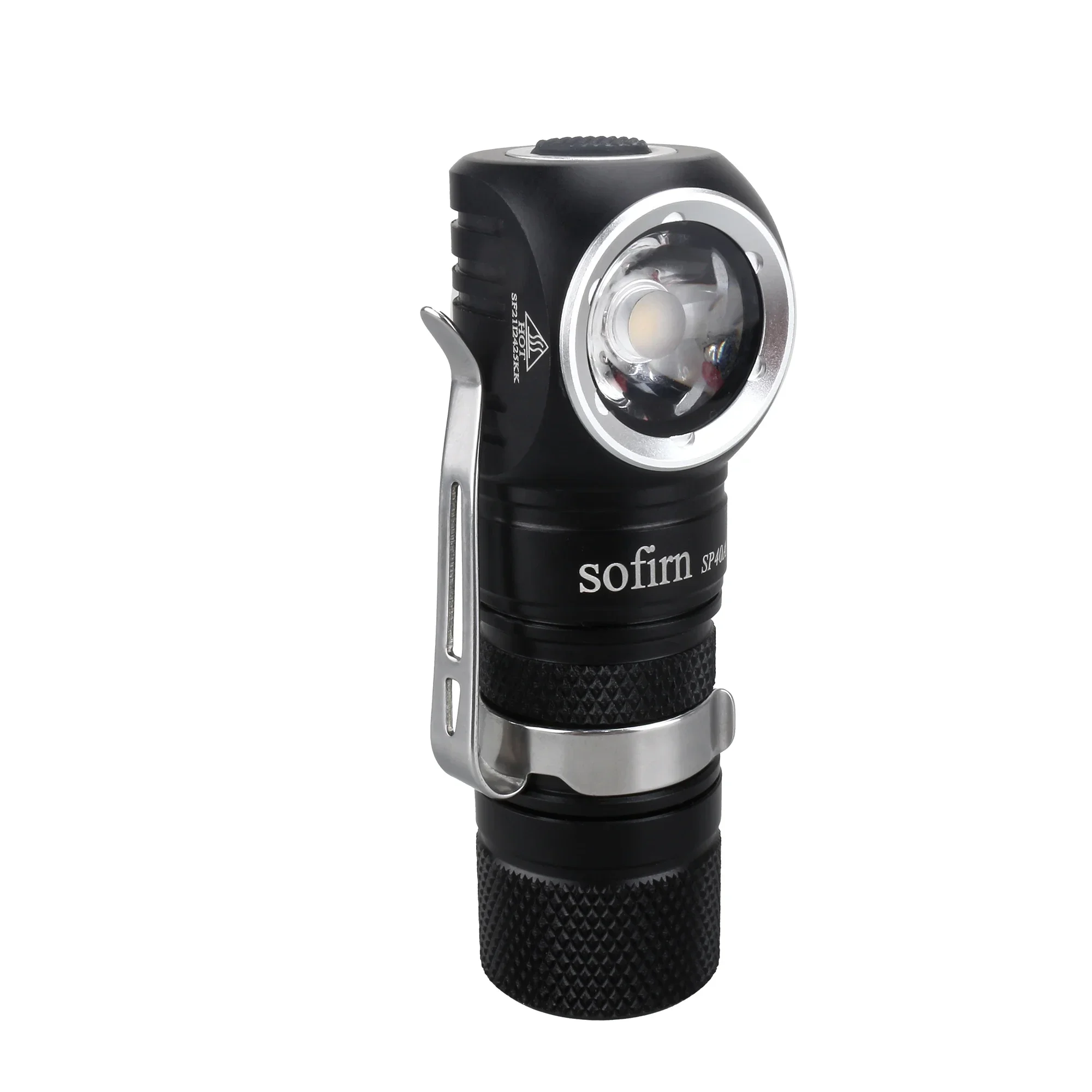 Sofirn-SP40A 1200lm Headlamp TN-3535 18650 Rechargeable Headlight TIR Optics Lens USB C Flashlight with Magnet Tail Cap