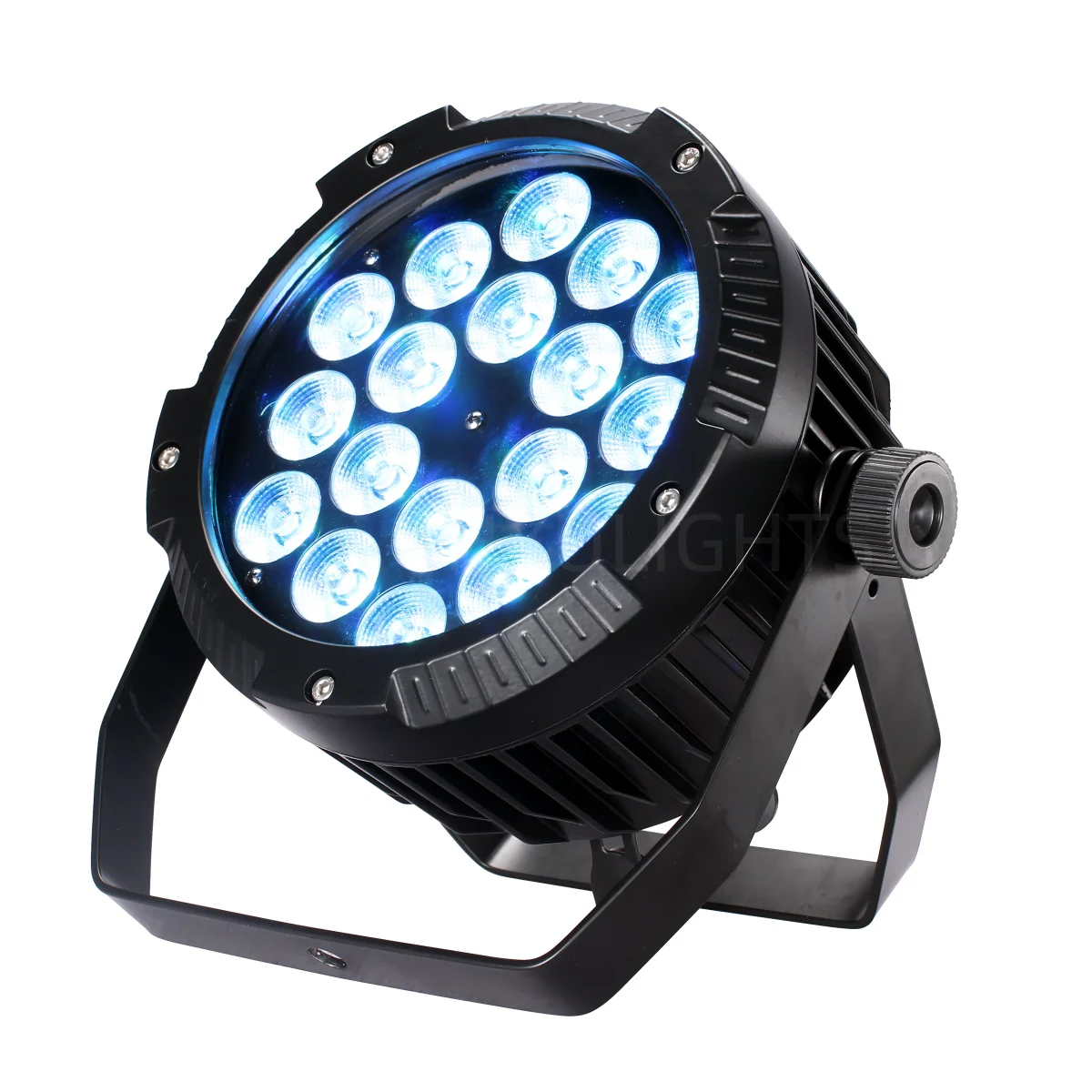 IP65 Waterproof Stage Effect Aluminum Led Par 18x18W RGBWA UV 6in1 DMX512 Outdoor Down Light DJ Equipment Disco Wash No Noise