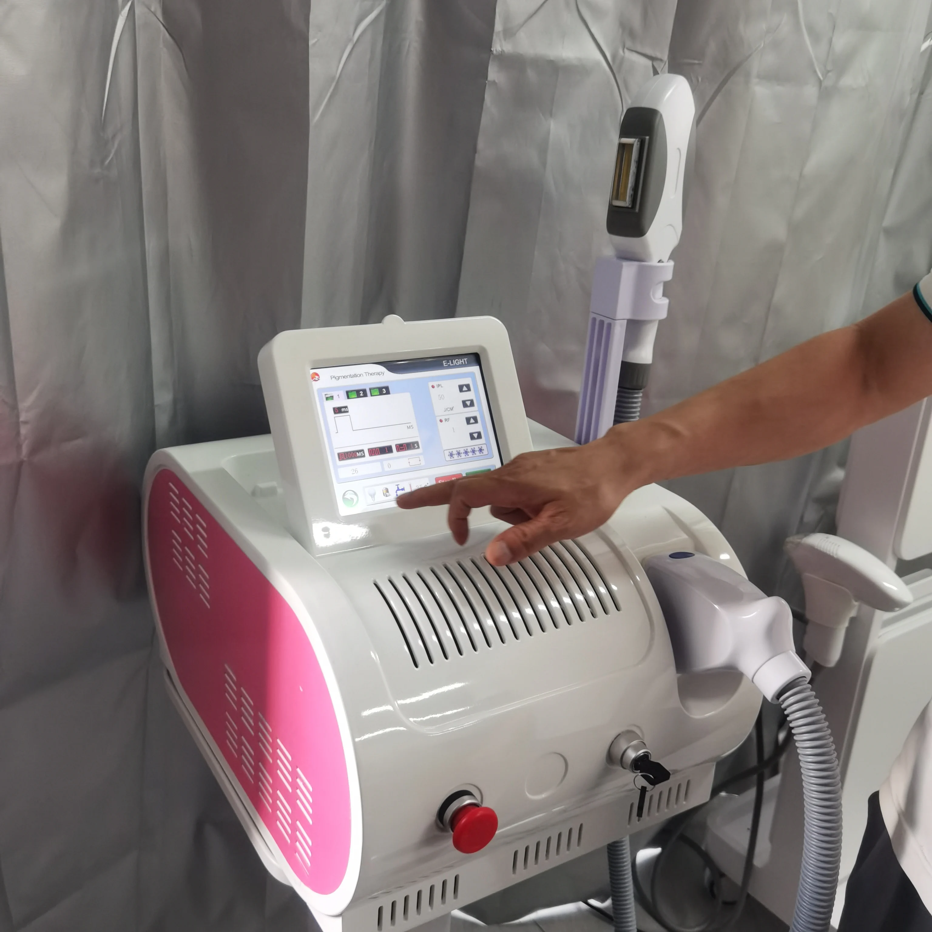 OPT 3 Wavelength Portable Hair Removal Laser Machine Professional Equipment For Painless Hair Removal And Skin Rejuvenation HOT