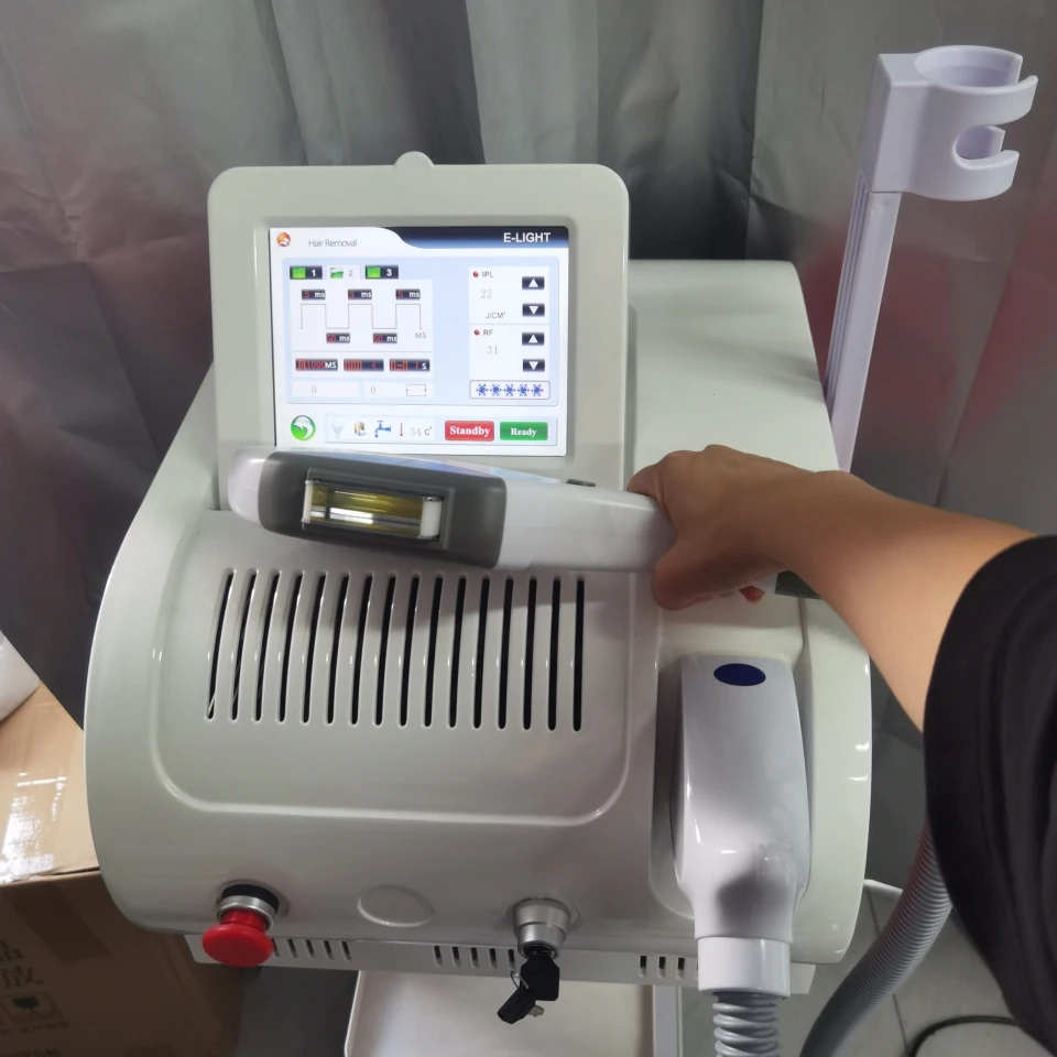 OPT 3 Wavelength Portable Hair Removal Laser Machine Professional Equipment For Painless Hair Removal And Skin Rejuvenation HOT
