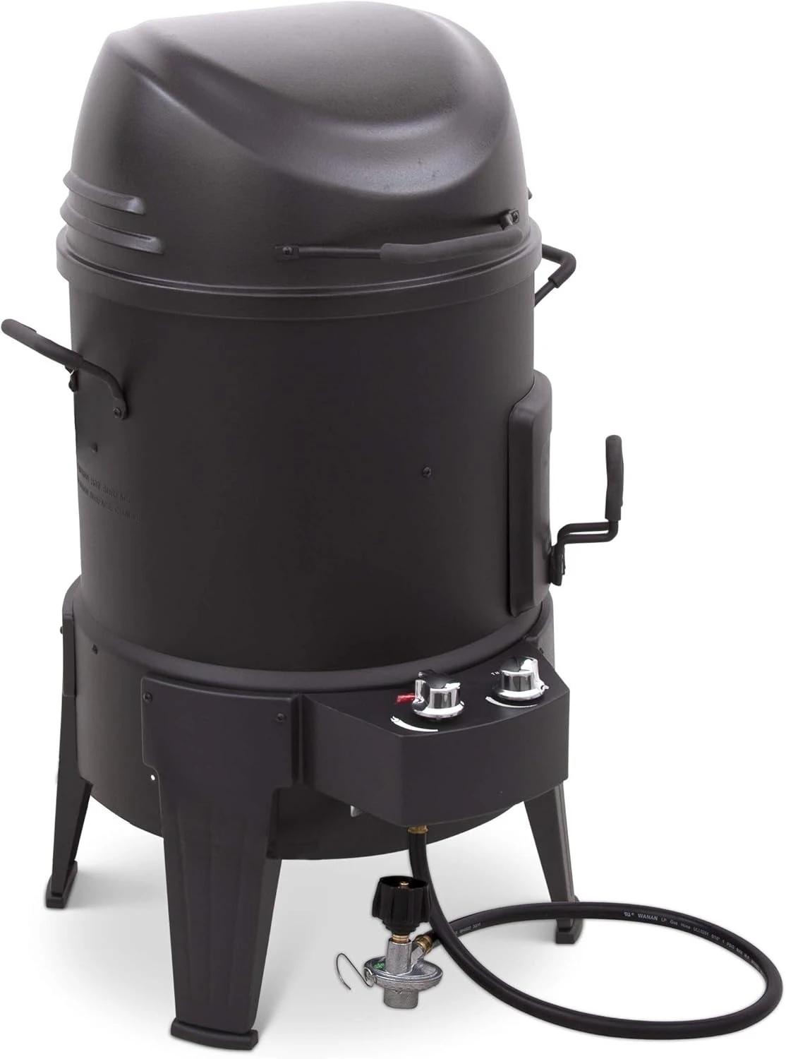3-in-1 Smoker, Roaster & Gas Grill, Black - 14101550