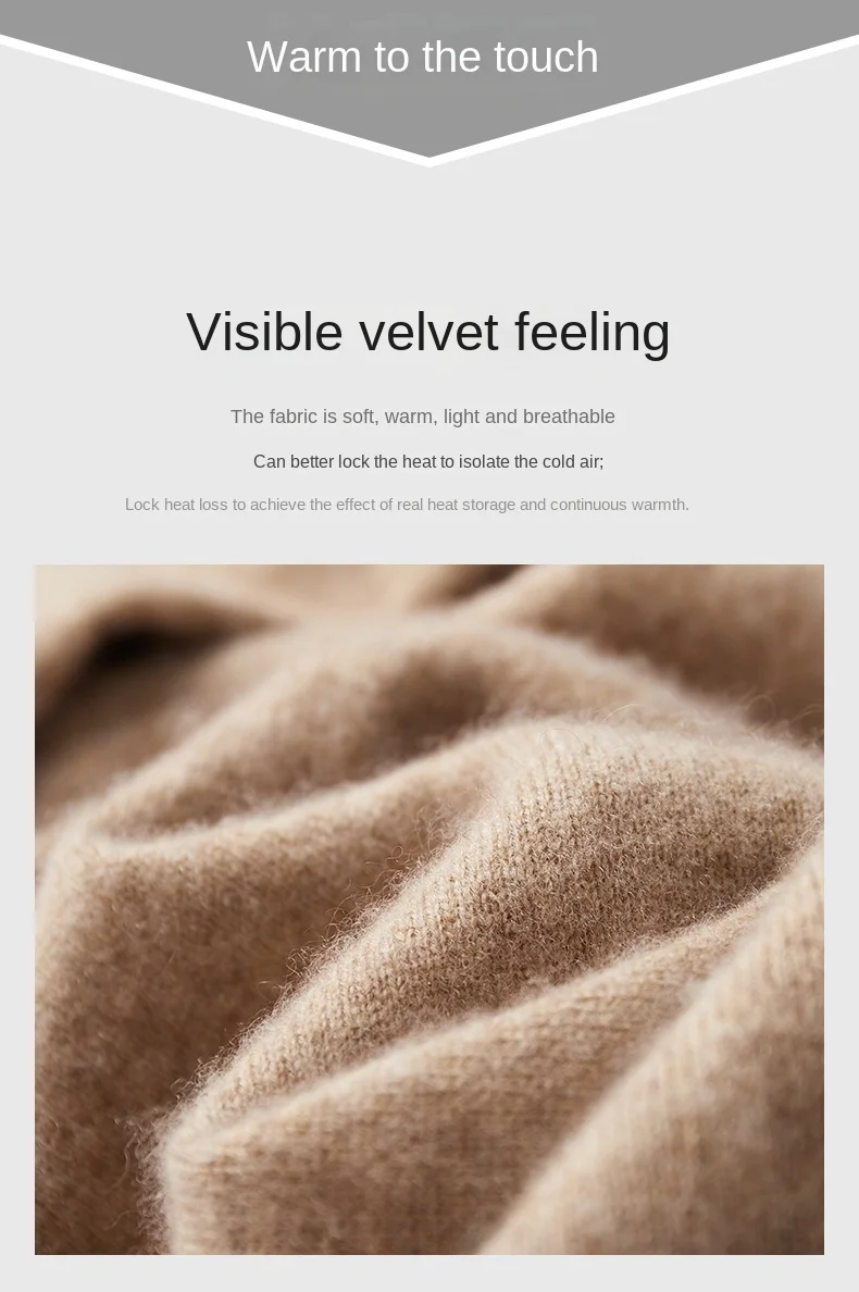 Men's female cashmere One-piece ready-to-wear Hoodie 100% Merino Wool Knitted Sweatshirt Autumn Winter Casual Large Top Long