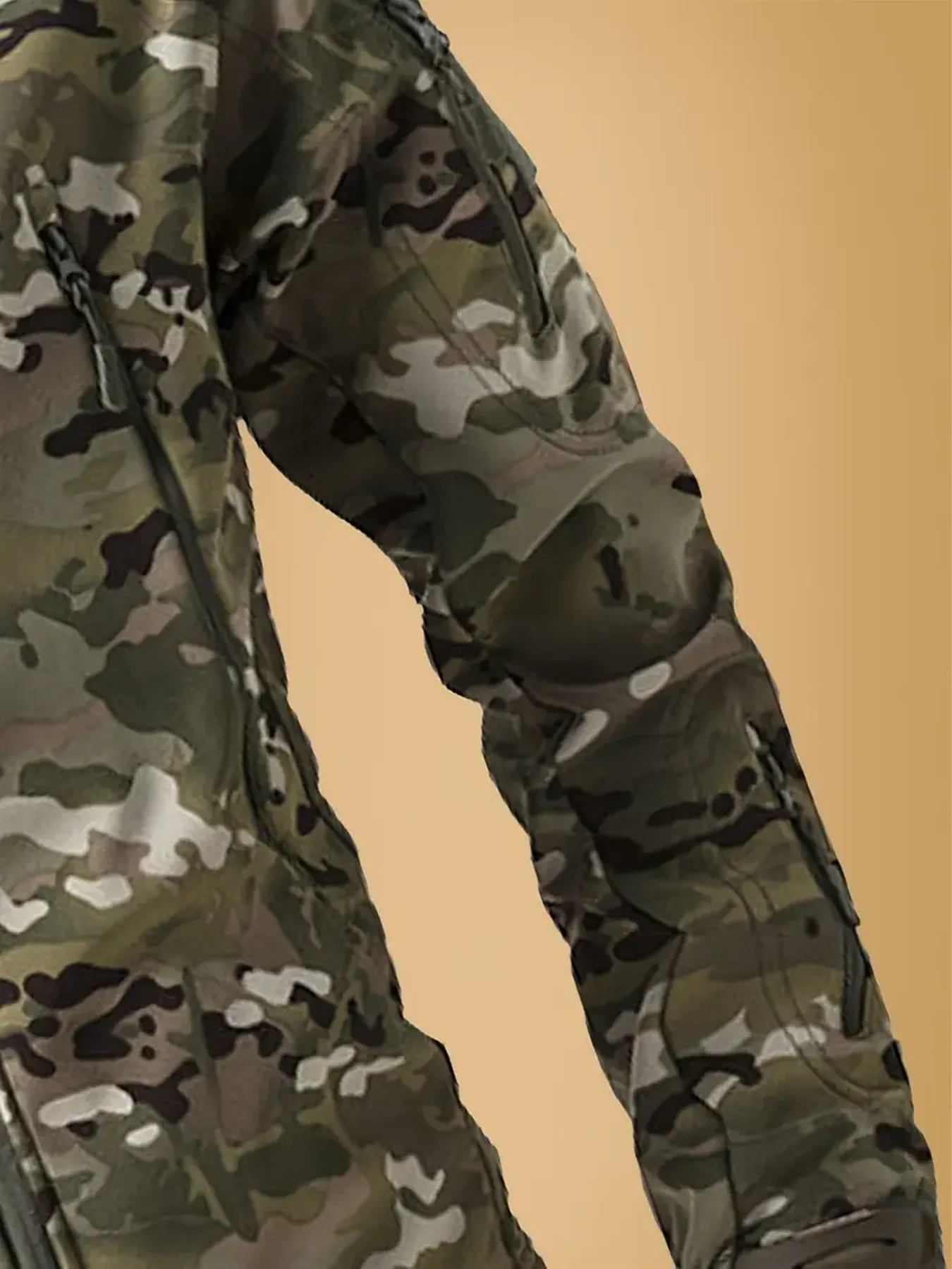 Men's Outdoor Tactical Jacket Winter Waterproof Insulation Camouflage Jacket Fishing Hunting Jacket Mens Lightweight Rain Jacket