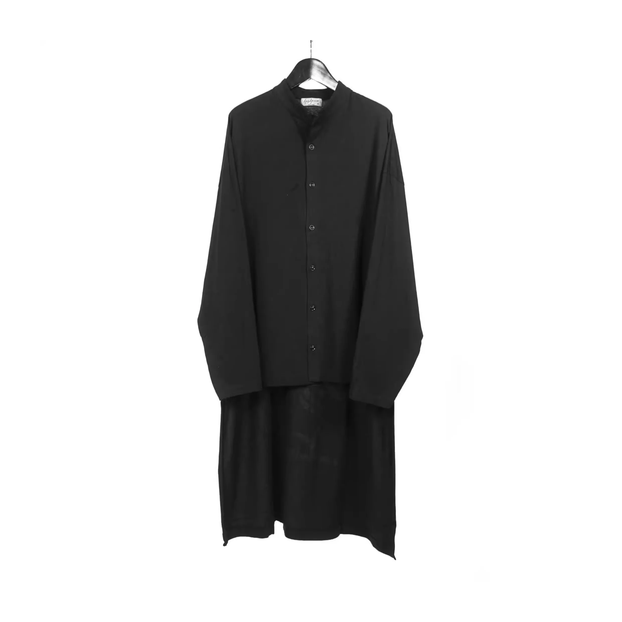 TOP-YAMAMOTO Japanese original design of long trench coat male loose large size hip hop brand
