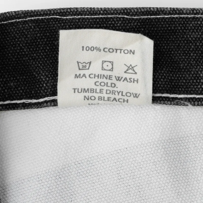 16oz 100% Cotton Heavyweight Striped Work Pants - Thick Canvas Rock & Roll Motorcycle Trousers / Amekaji Rider's Jeans OKONKWO