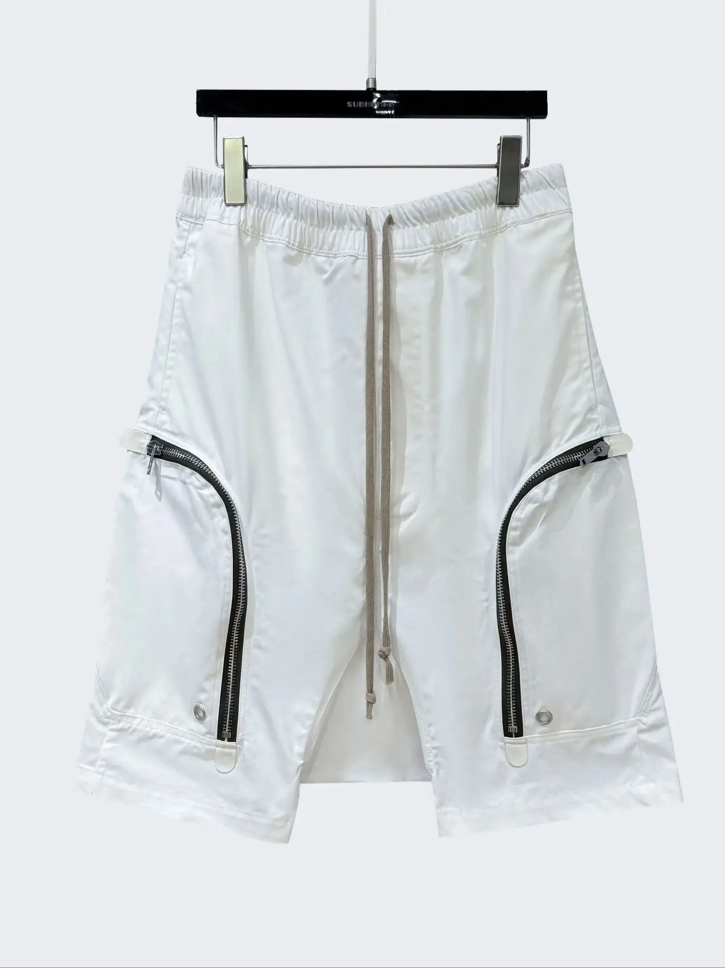 Owen Seak Men's Short Harem Gothic Style Men Clothing Casual Summer Loose Black White High Street Classic Designer Shorts
