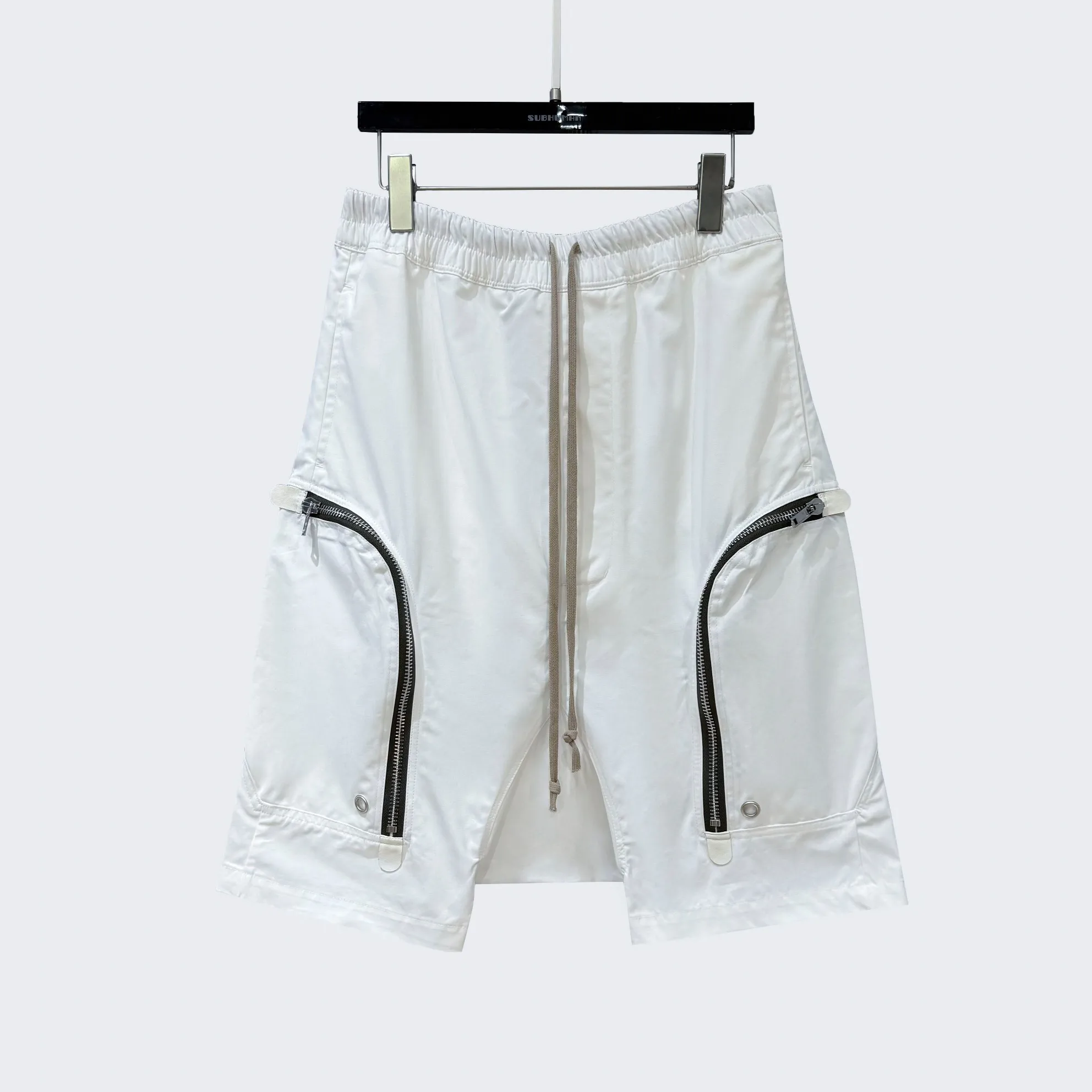 Owen Seak Men's Short Harem Gothic Style Men Clothing Casual Summer Loose Black White High Street Classic Designer Shorts