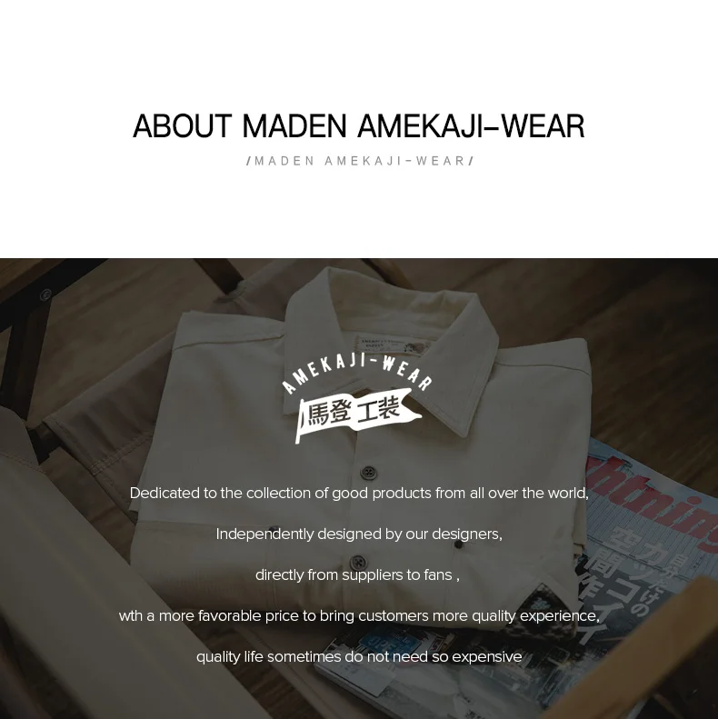 Maden Men Tooling 100% Cotton Indian Totem Shirt Japan Retro Sleeve Patchwork Pocket Turn-down Collar Single-breasted Clothing