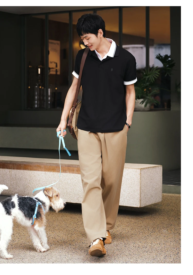 Semir Mens Polo 2026 Classic Lapel Knitted Moisture Wicking Quick Dry Cool Feeling Antibacterial