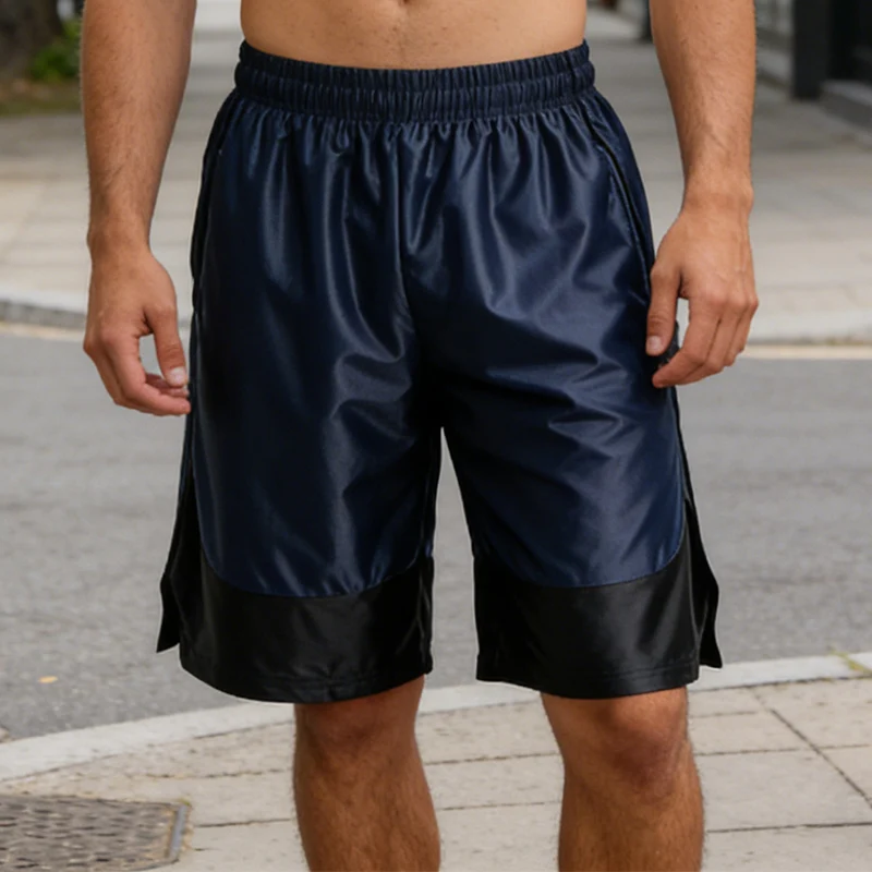 4pcs Summer Men's Shorts Sportswear Quick Drying Breathable Men Shorts Casual Bottoms Gym Fitness Training Jogging Short Pants