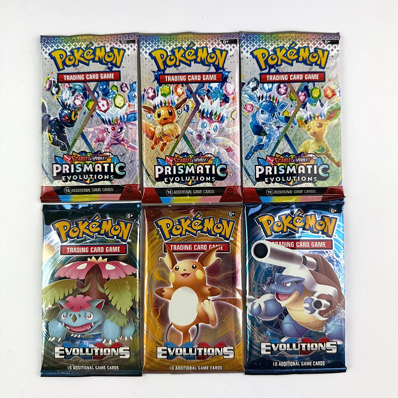 10/20 Pcs PKM Card Prismatic 151 Evolutions English Booster Battle PKM Card Game Carte Trading Collection Cards