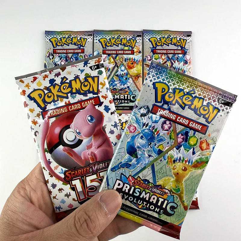 10/20 Pcs PKM Card Prismatic 151 Evolutions English Booster Battle PKM Card Game Carte Trading Collection Cards