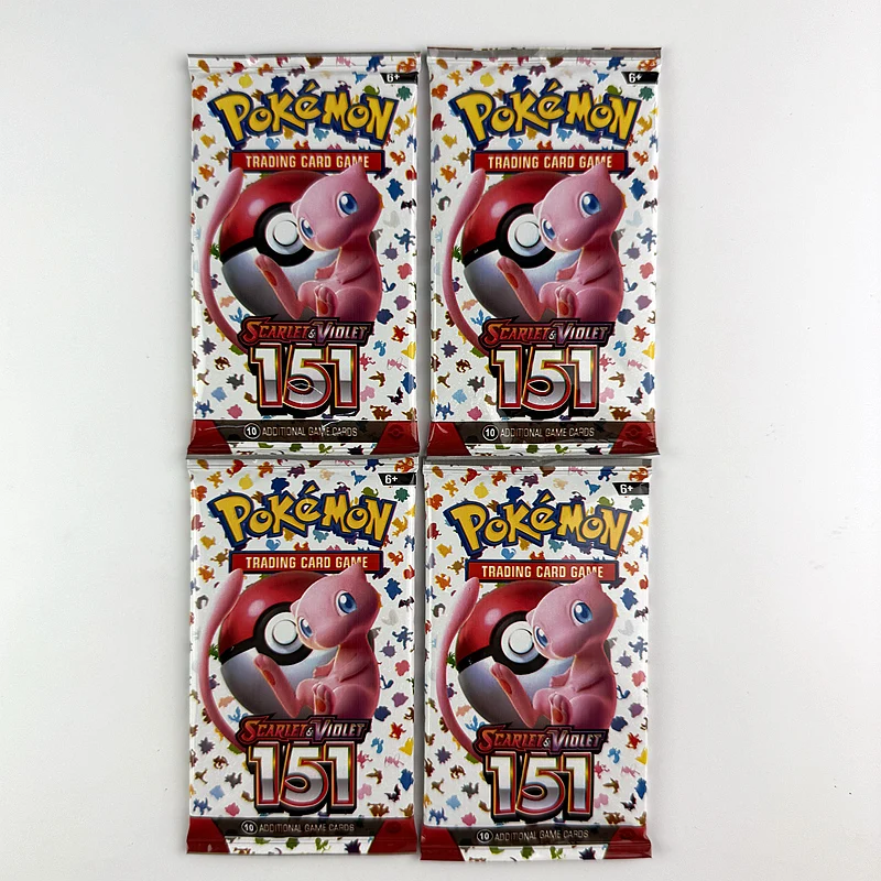 10/20 Pcs PKM Card Prismatic 151 Evolutions English Booster Battle PKM Card Game Carte Trading Collection Cards