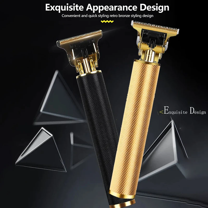 Professional T9 Hair Clipper For Mens USB Fast Rechargeable Beard Care Tools Provide Comfortable Precise Shaving Hair Trimmer