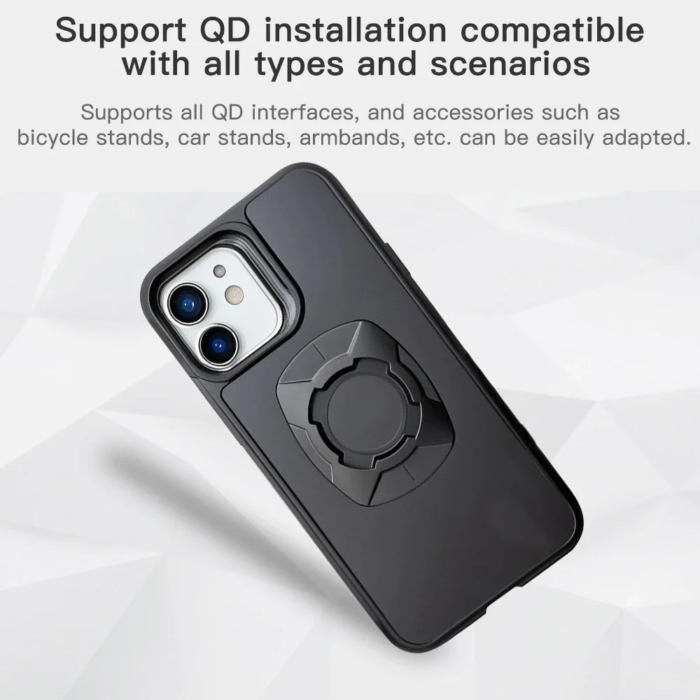 Twsit Lock Phone Case Holder MotorCycle Bicycle iPhone case Quick Lock Fit for Quad System Phone Mount/Holder 14 15 16 Pro Max