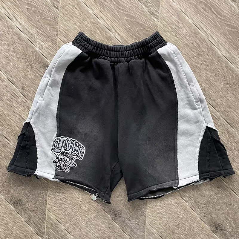 Patchwork Red Black Glo Gang The Glory Pants Men Women Trousers Jogger Drawstring Sweatpants