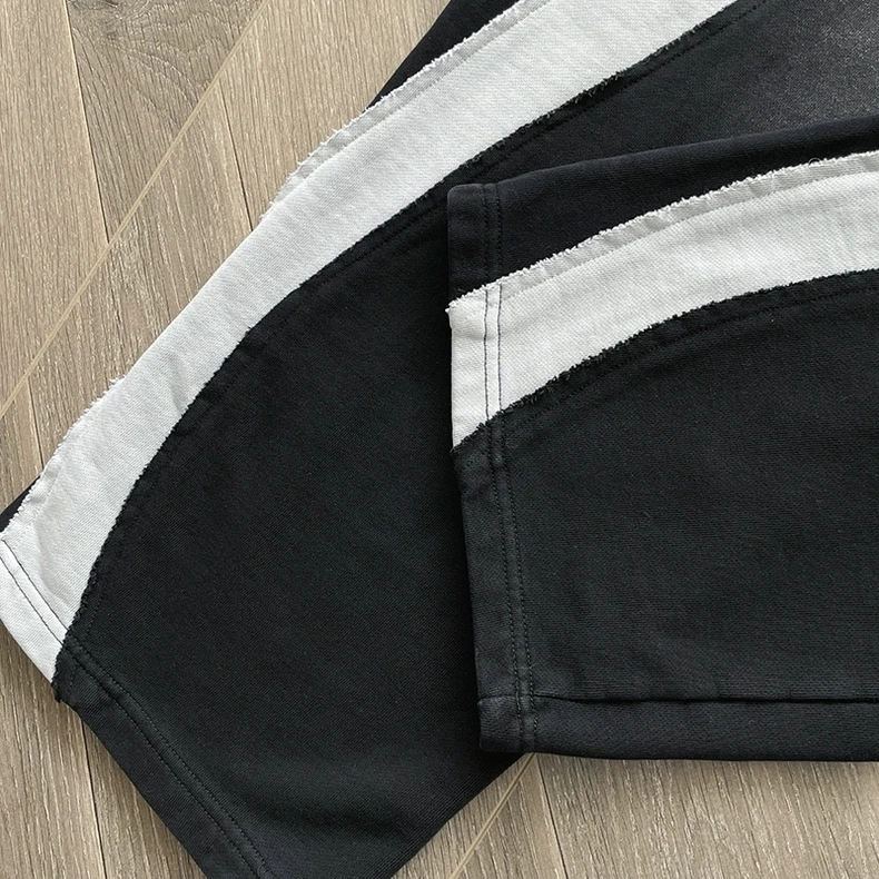 Patchwork Red Black Glo Gang The Glory Pants Men Women Trousers Jogger Drawstring Sweatpants