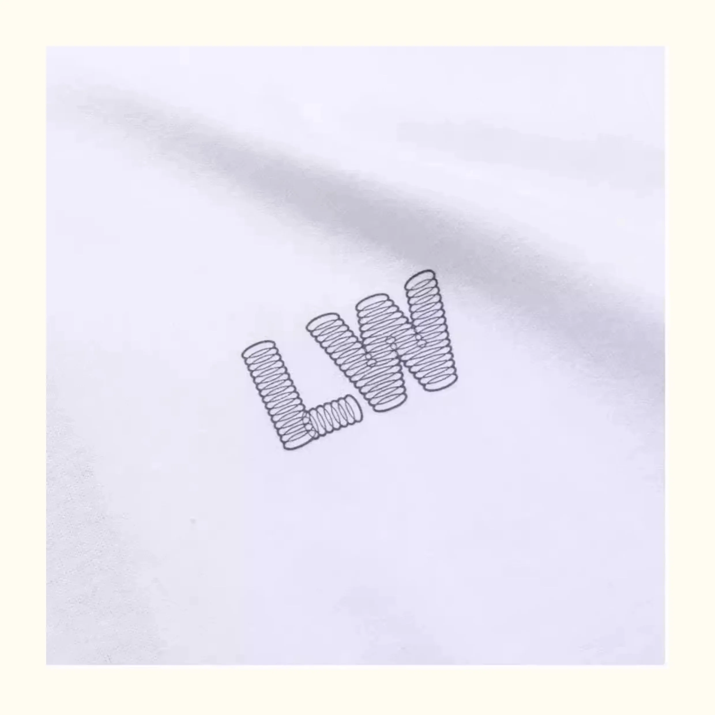 BEAMS JAPAN LOOPWHEELER Letter-printed cotton casual short-sleeved T-shirt