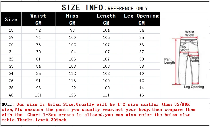 Black Slim Fit Cargo Pants Men's Streetwear Jeans Denim Trousers Korean Fashion Baggy Jeans Homme for Men