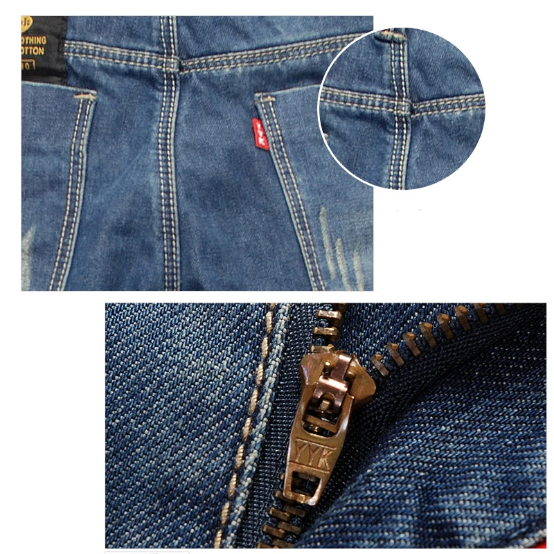 Black Slim Fit Cargo Pants Men's Streetwear Jeans Denim Trousers Korean Fashion Baggy Jeans Homme for Men