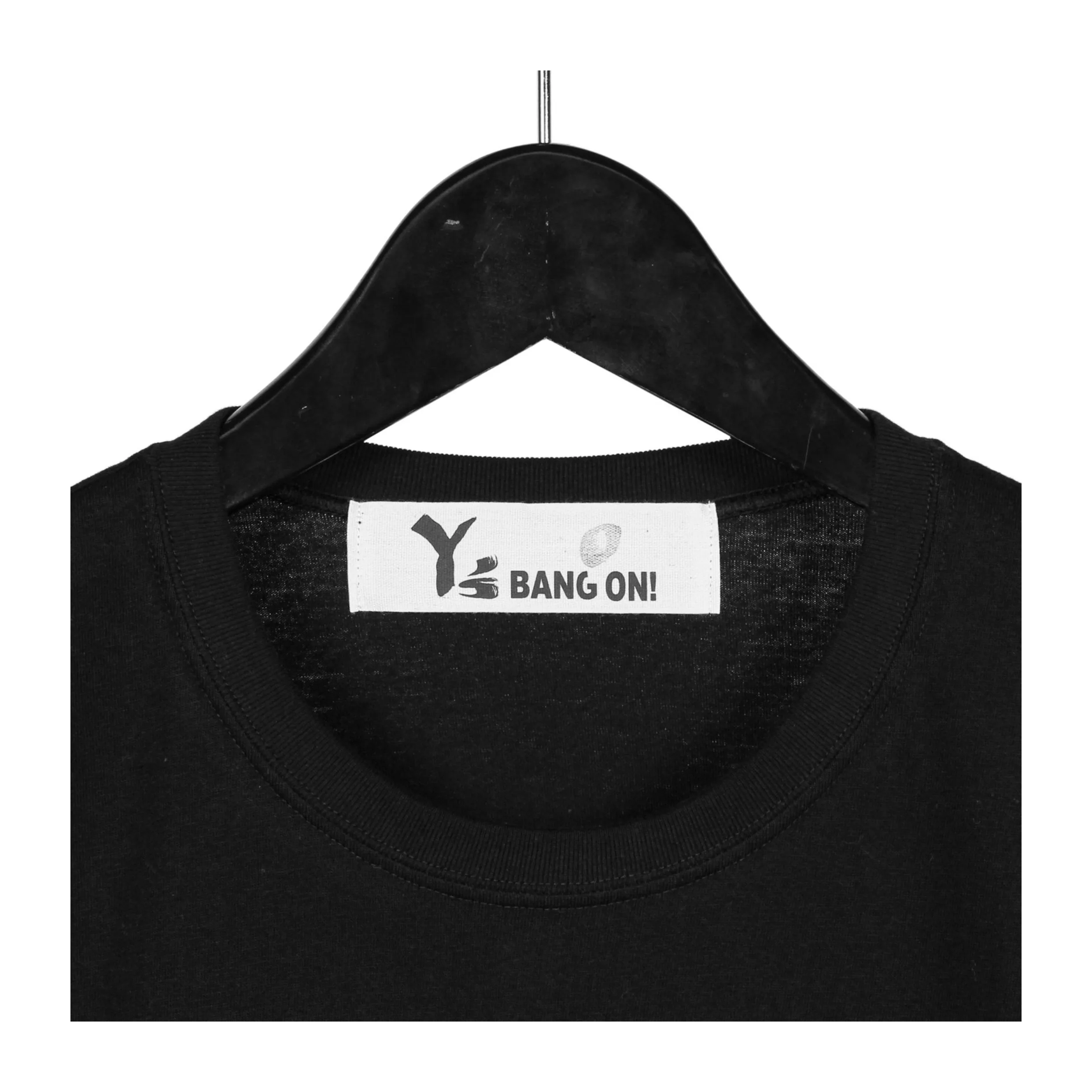 TOP-YAMAMOTO men's short-sleeved T-shirt Summer new round neck loose solid color base shirt Trendy brand half-sleeve
