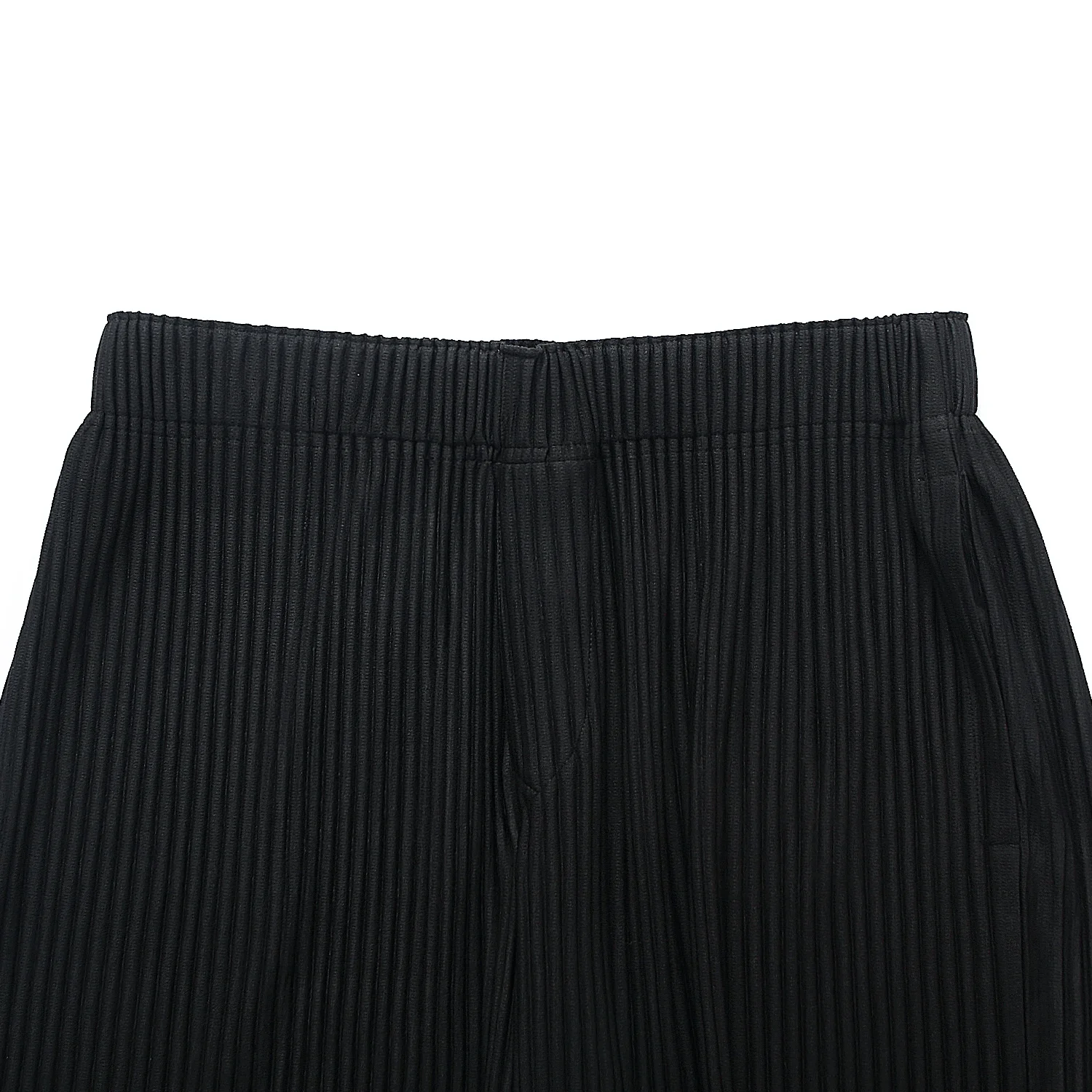 Miyake Pleated Shorts For Men Clothing Loose Casual Shorts Summer Clothes For Men Gym Sport Shorts Men Drawstring Pants