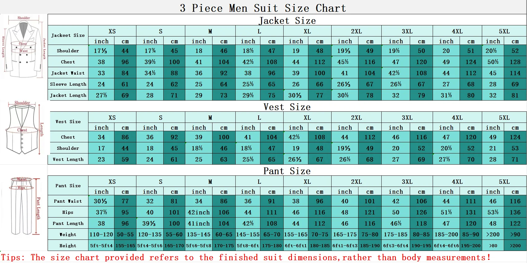 Wedding Men Suits 2 Pieces Notched Lapel Single Breasted Prom Suit for Man Tuxedo Slim Fit Blzer Jacket+Vest+Pants Customized
