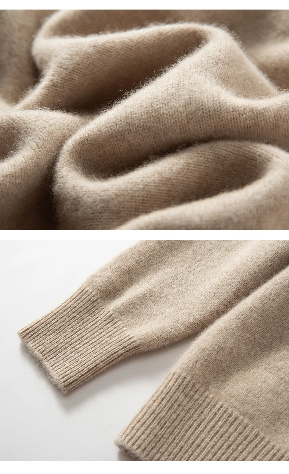 2025 New Autumn 100% Cashmere Sweaters Men O-Neck Knit Pullover Winter Thickened Long Sleeve Casual Tops Men's Bottoming Sweater