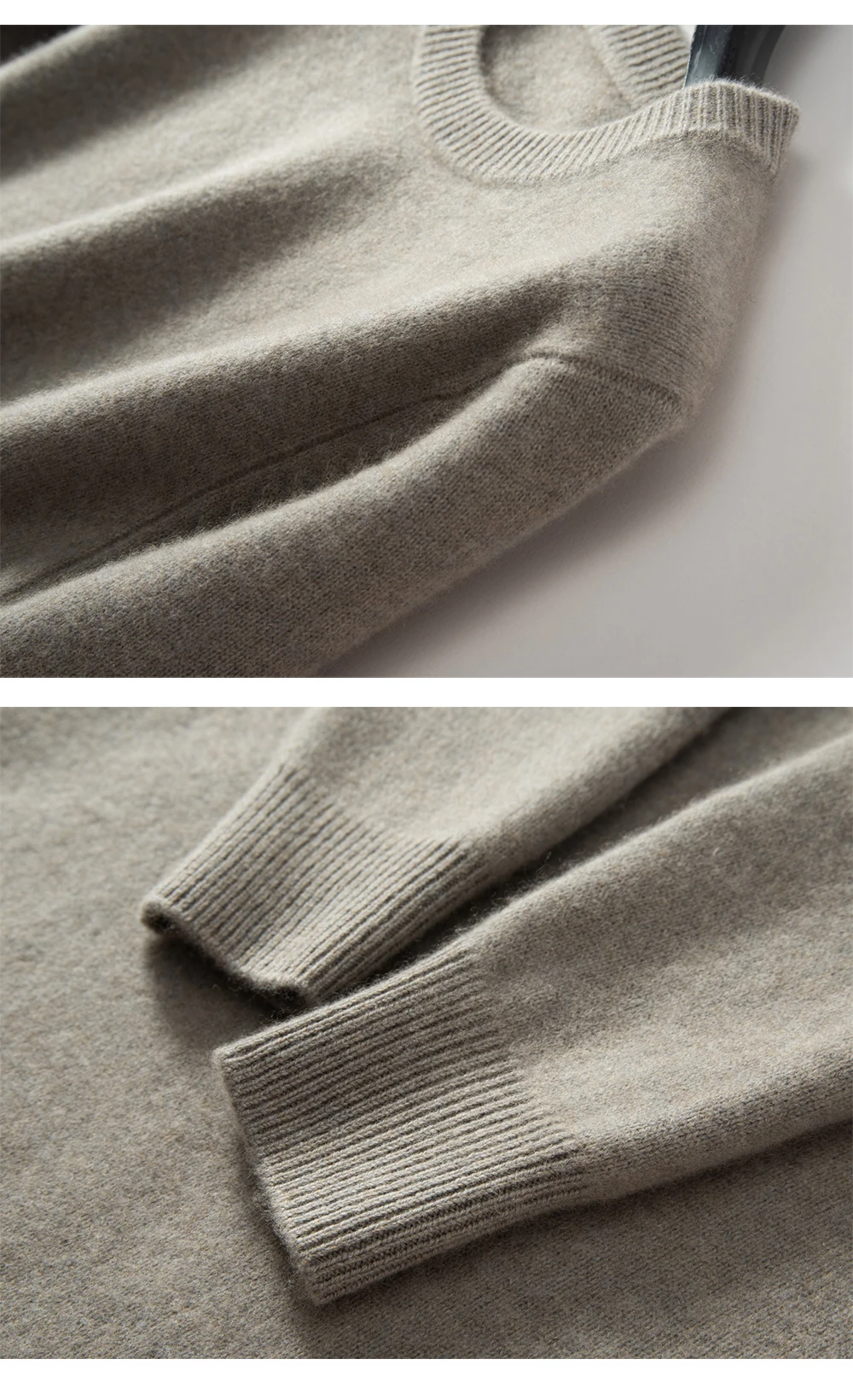 2025 New Autumn 100% Cashmere Sweaters Men O-Neck Knit Pullover Winter Thickened Long Sleeve Casual Tops Men's Bottoming Sweater