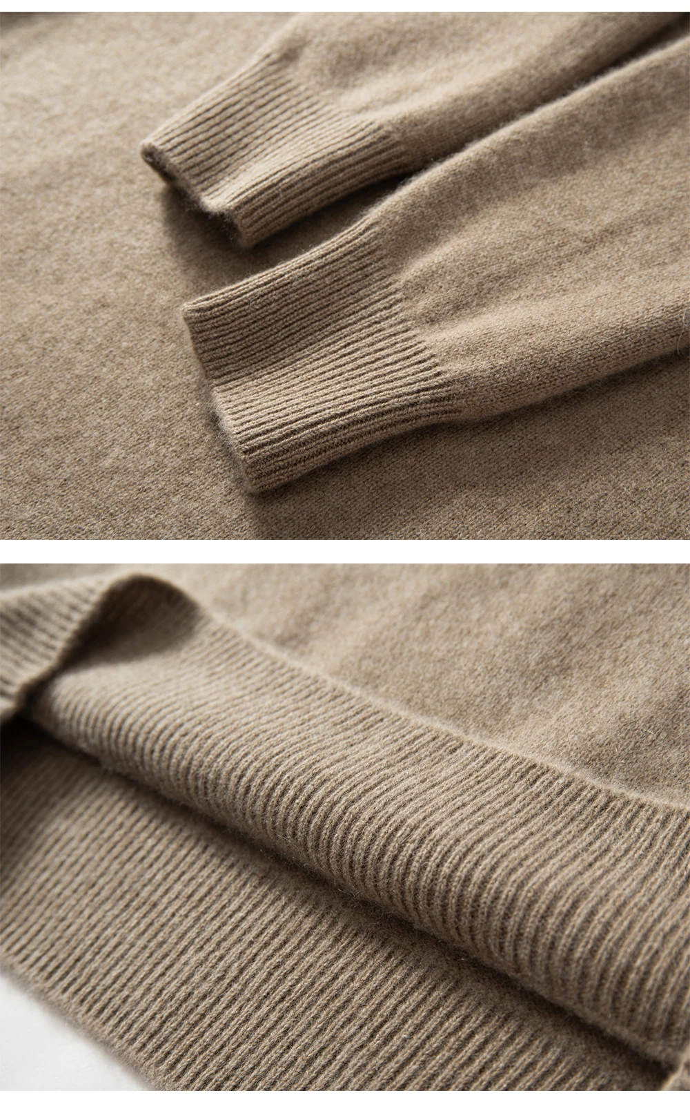 2025 New Autumn 100% Cashmere Sweaters Men O-Neck Knit Pullover Winter Thickened Long Sleeve Casual Tops Men's Bottoming Sweater
