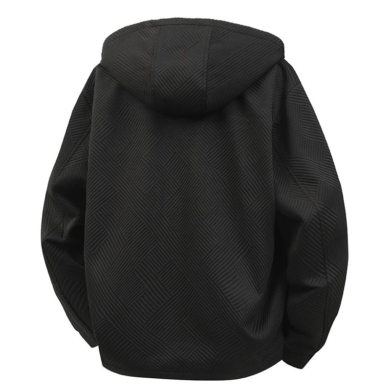 Large Size Men's Oversized Jacket Hooded Spring Coats Male Autumn Sporting Casual Hoodie Big Plus Outerwear 100kg 150kg 200kg