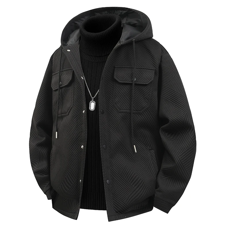 Large Size Men's Oversized Jacket Hooded Spring Coats Male Autumn Sporting Casual Hoodie Big Plus Outerwear 100kg 150kg 200kg