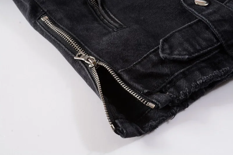 Coat Men Denim Coats Turn Down Collar Jackets Zipper Full Sleeve Vintage Washed Diatressed Y2k Streetwear Casual Spliced Jacket