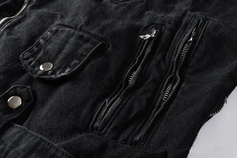 Coat Men Denim Coats Turn Down Collar Jackets Zipper Full Sleeve Vintage Washed Diatressed Y2k Streetwear Casual Spliced Jacket