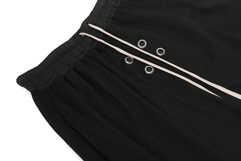 Summer High Street Shorts Dark Punched Chicken Eye Loose RO Hanging Crotch Five Part Pants Men's Casual Harem Pants