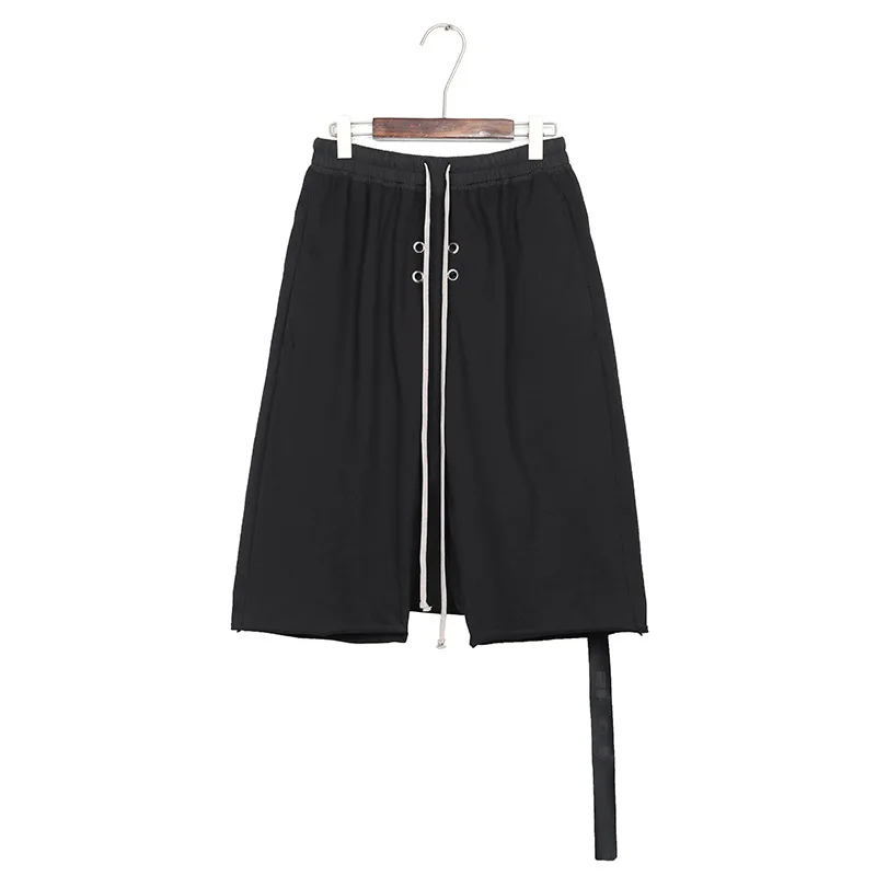 Summer High Street Shorts Dark Punched Chicken Eye Loose RO Hanging Crotch Five Part Pants Men's Casual Harem Pants