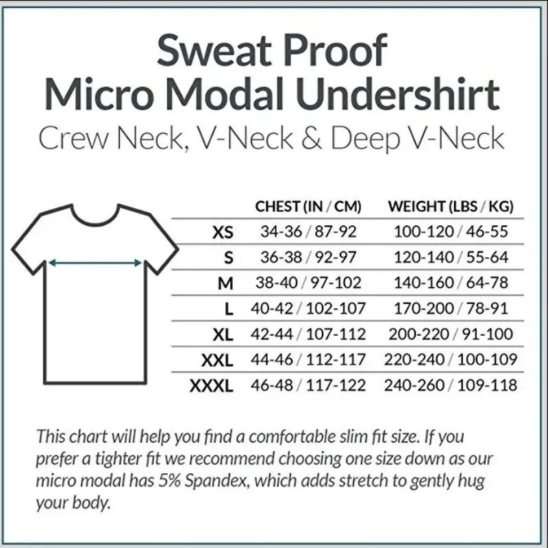 Lightweight Layering System Traps Heat and Moisture Sweatproof Undershirts Tee Shirt Men's Anti Perspiration T Shirt