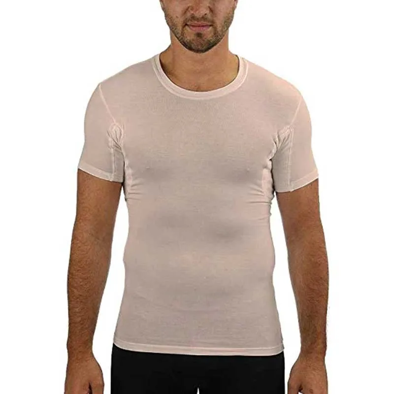 Lightweight Layering System Traps Heat and Moisture Sweatproof Undershirts Tee Shirt Men's Anti Perspiration T Shirt