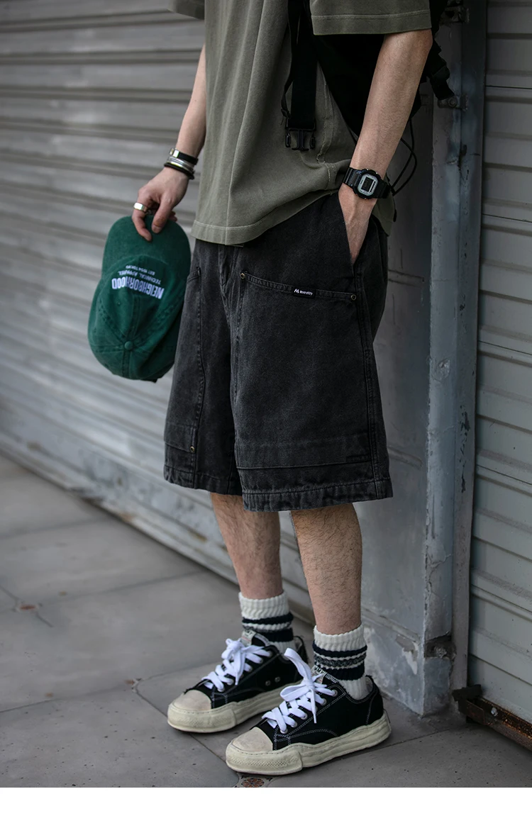 Summer Japanese Streetwear High Quality Cargo Shorts For Men Clothing Y2k Harajuku Casual Cotton Basketball Pants Korean Shorts