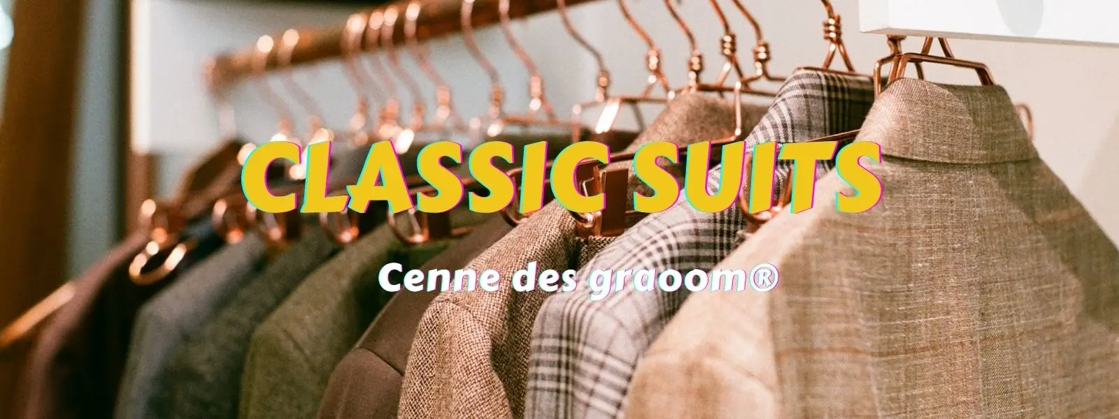 Cenne Des Graoom Classic Fit 2 Button Formal Suits for Men Solid Color Blazer Vest Pants Set Business Meeting Wedding Daily Use