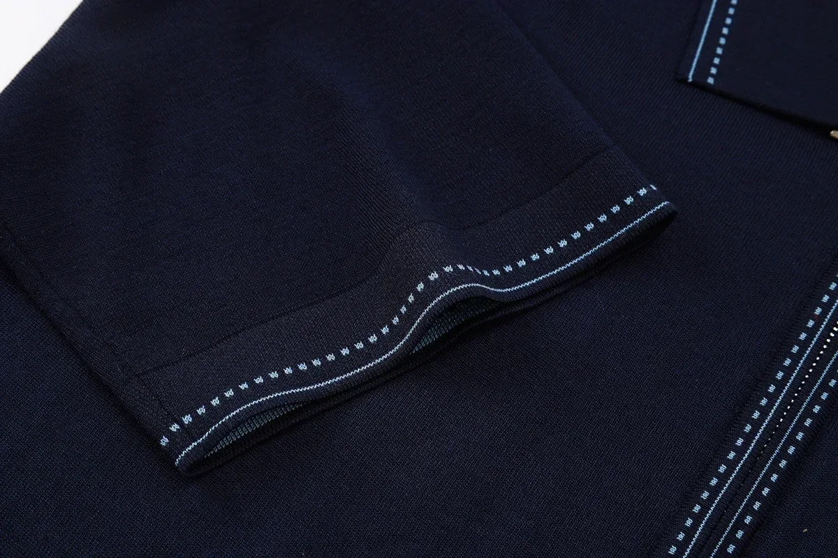 BILLIONAIRE BLSK CPRT polo shirt silk men 2026 New Solid color elastic short sleeve thin outdoors zipper quality big size M-5XL